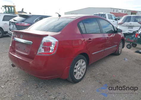 2011 Nissan Sentra 2.0S из США, поврежденный, VIN 3N1AB6AP6BL653826